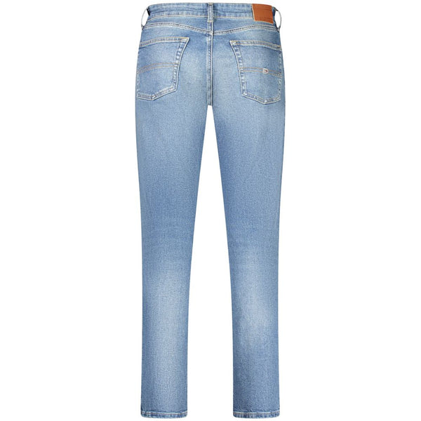 Blue Cotton Men Jeans Tommy Hilfiger
