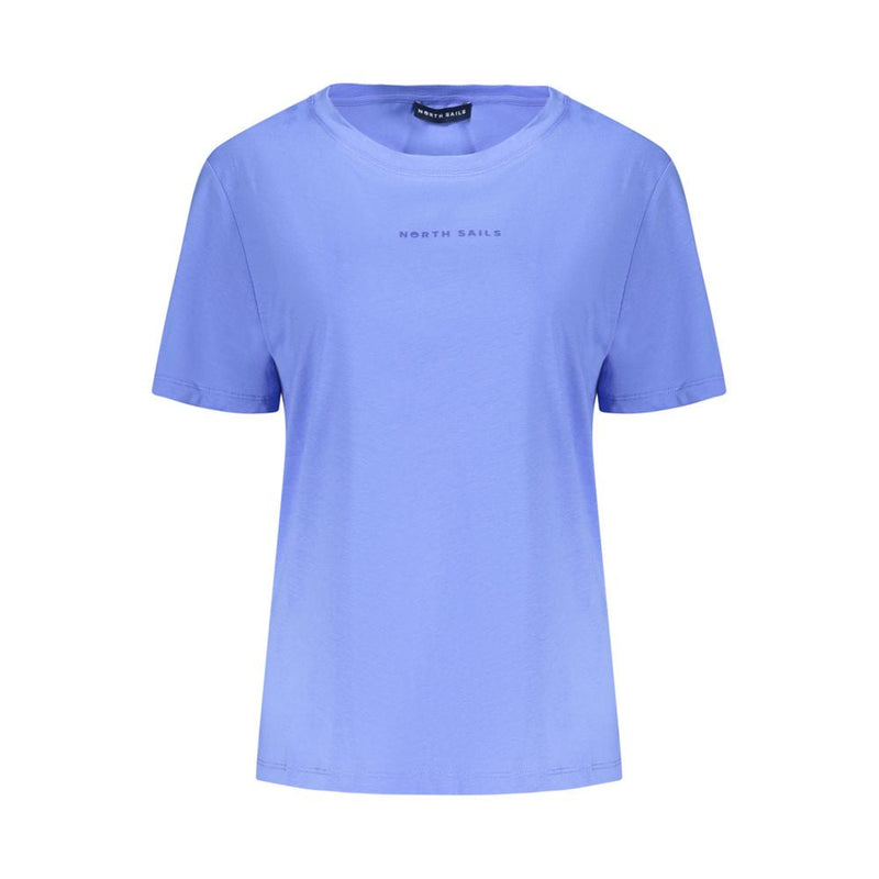 Blue Cotton Women T-Shirt North Sails