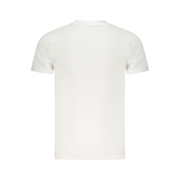 White Cotton Mens TShirt Cavalli Class