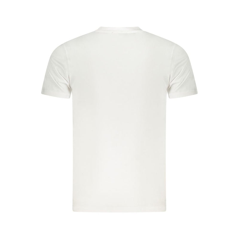 White Cotton Mens TShirt Cavalli Class