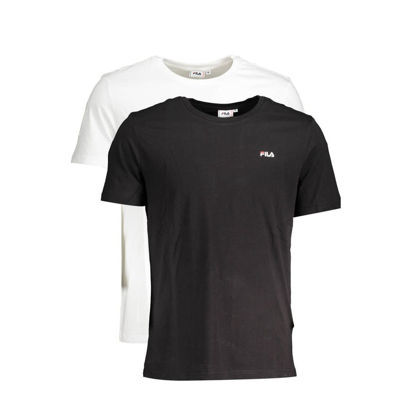White Cotton Women T-Shirt Fila