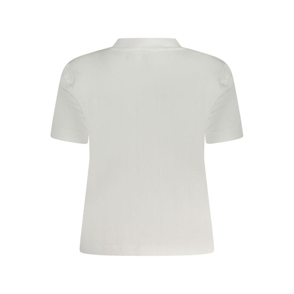 White Cotton Women T-Shirt Calvin Klein