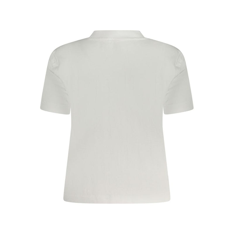 White Cotton Women T-Shirt Calvin Klein