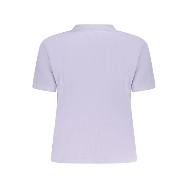 Purple Cotton Women T-Shirt Calvin Klein