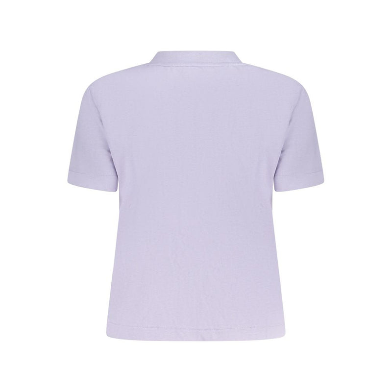 Purple Cotton Women T-Shirt Calvin Klein