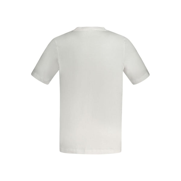 White Cotton Men T-Shirt Kappa
