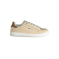 Beige Polyester Women Sneaker Gas