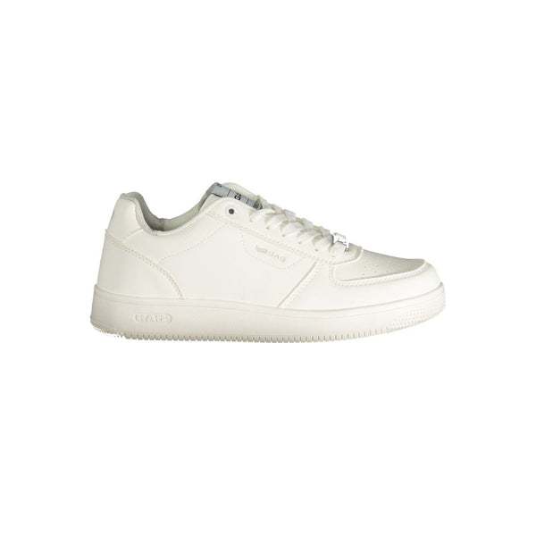 White Polyester Women Sneaker Gas