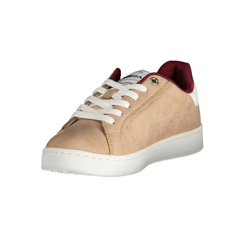 Pink Polyester Women Sneaker Gas