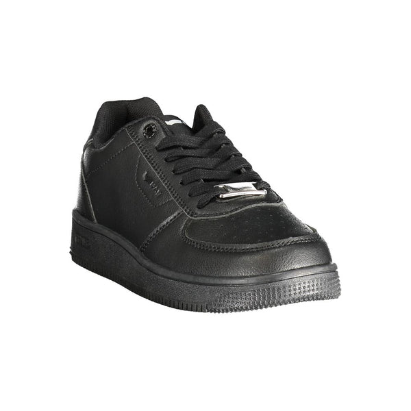 Black Polyester Women Sneaker Gas