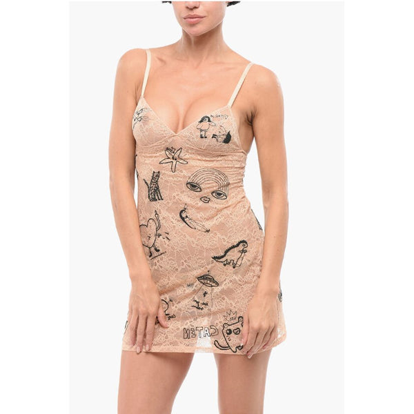 Lace Petticoat with Embroideries Dsquared²