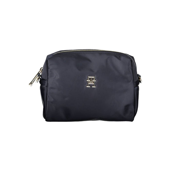Blue Polyester Handbag Tommy Hilfiger