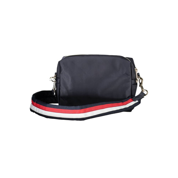 Blue Polyester Handbag Tommy Hilfiger