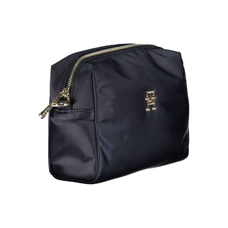 Blue Polyester Handbag Tommy Hilfiger