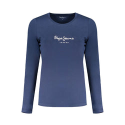 Blue Cotton Tops & T-Shirt Pepe Jeans