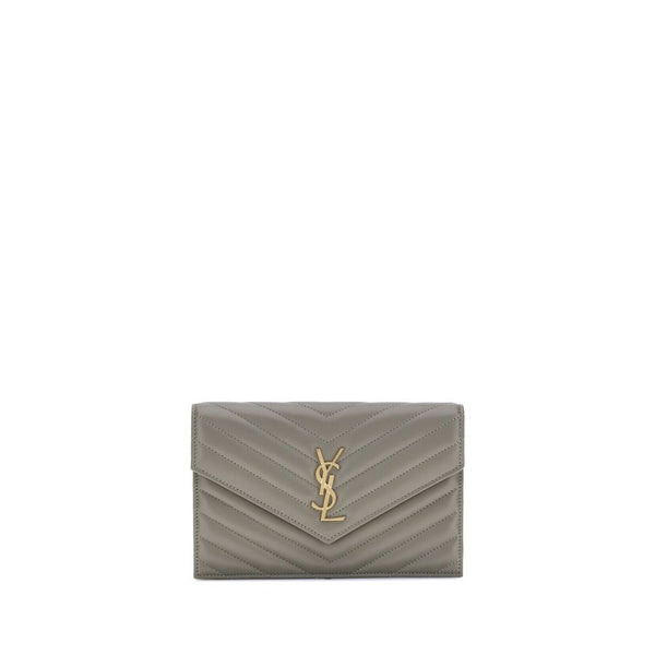 Wallet with shoulder strap Saint Laurent