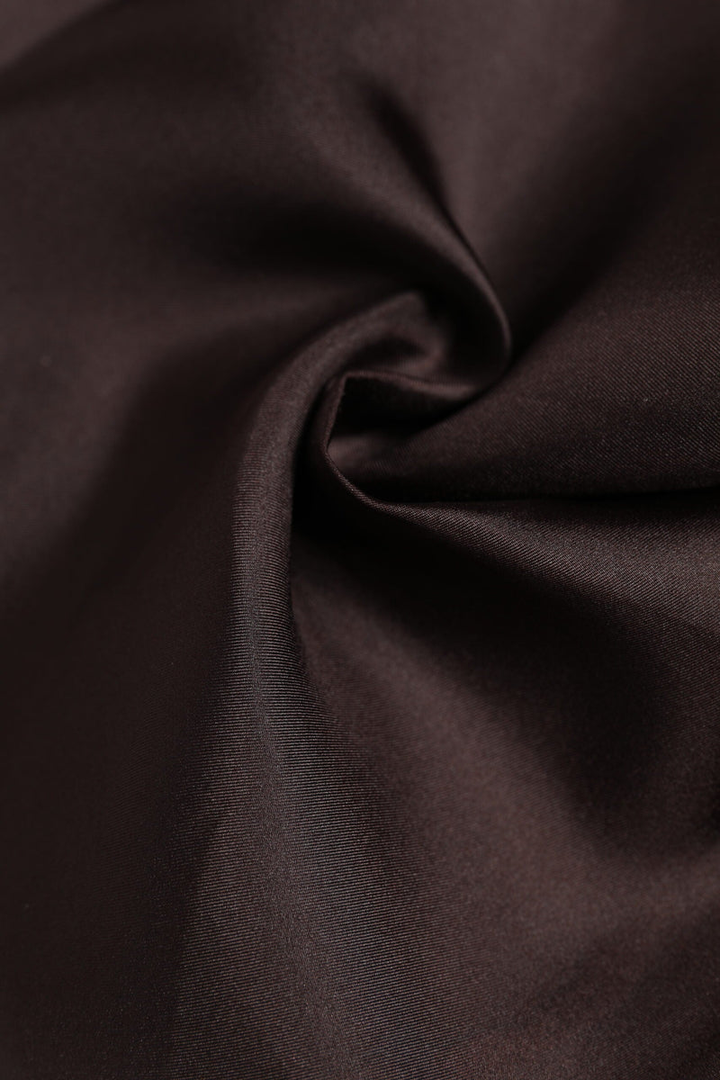 Brown DG Crown Silk Square Men Foulard Scarf Dolce & Gabbana