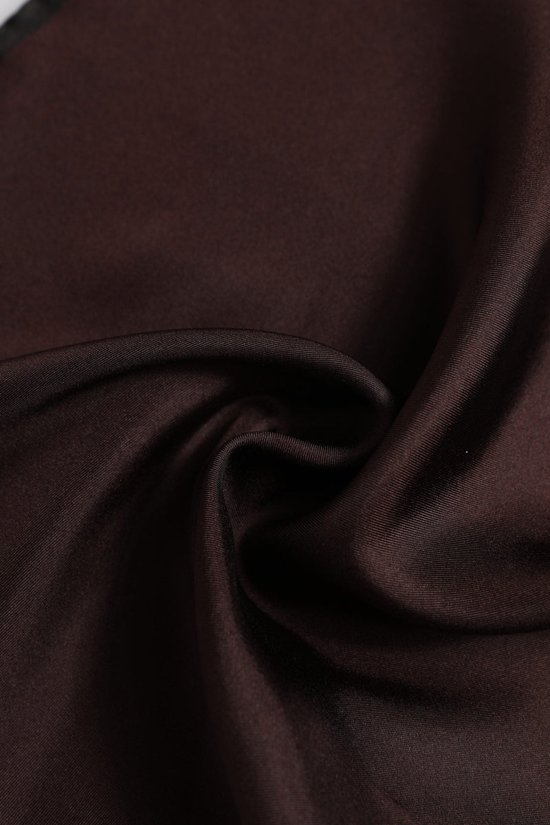 Brown DG Crown Silk Square Men Foulard Scarf Dolce & Gabbana