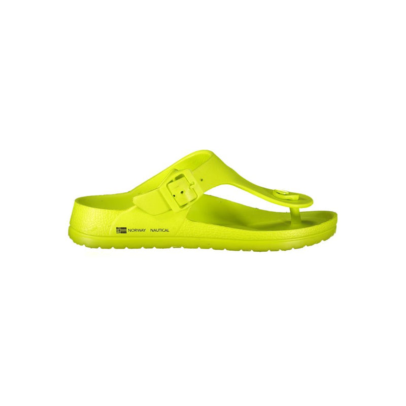 Yellow Plastic Women Sandal Norway 1963