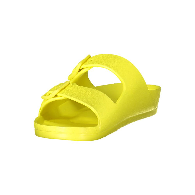 Yellow Plastic Women Sandal Norway 1963