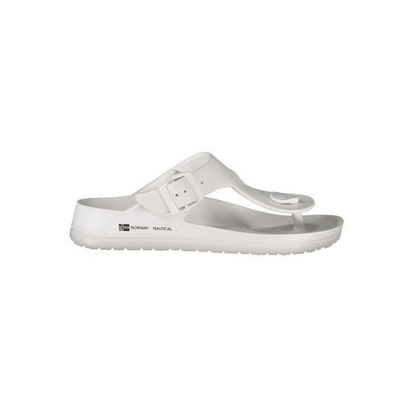 White Plastic Women Sandal Norway 1963