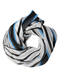 Multicolor Striped Neck Warmer Wrap Scarf Dolce & Gabbana