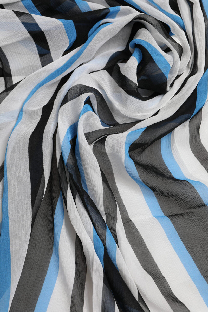 Multicolor Striped Neck Warmer Wrap Scarf Dolce & Gabbana