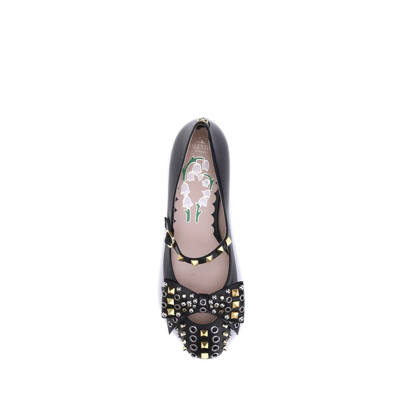 Mary-Jane Bowow Ballerinas Valentino Garavani