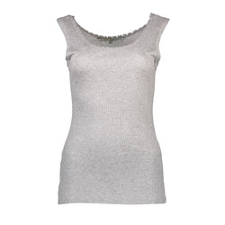 Gray Viscose Women Top Silvian Heach