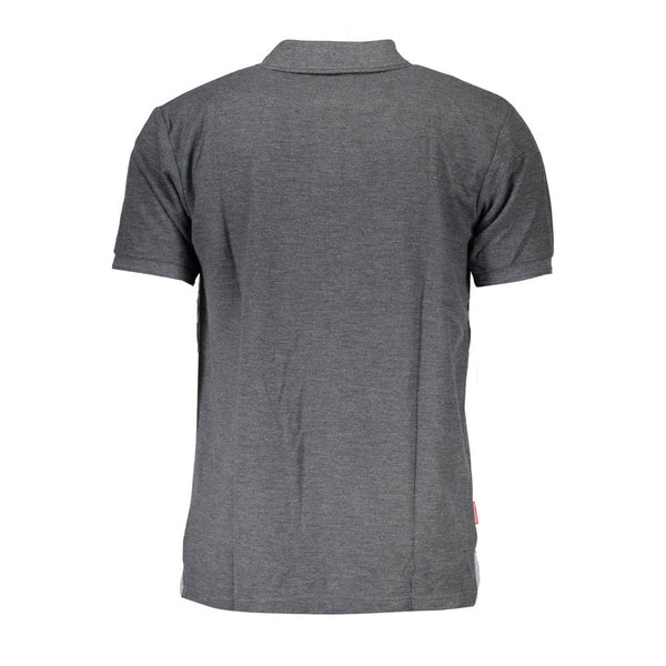 Gray Cotton Polo Shirt Slazenger