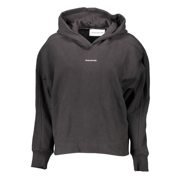 Black Cotton Women Sweater Calvin Klein