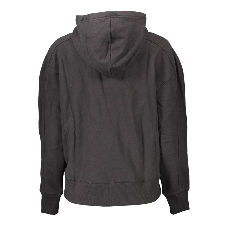 Black Cotton Women Sweater Calvin Klein