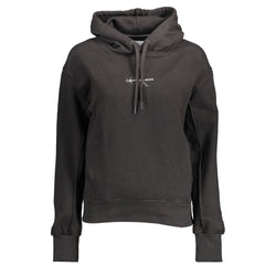 Black Cotton Women Sweater Calvin Klein