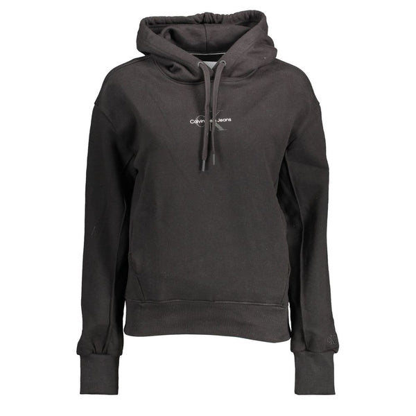 Black Cotton Women Sweater Calvin Klein