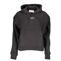 Black Cotton Women Sweater Calvin Klein