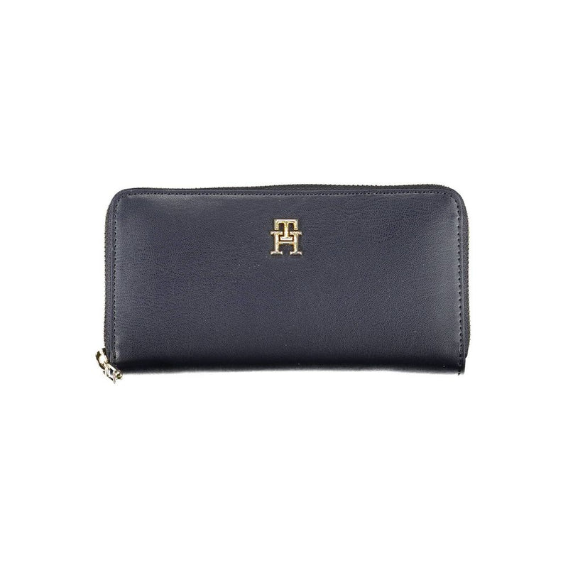 Blue Polyethylene Wallet Tommy Hilfiger