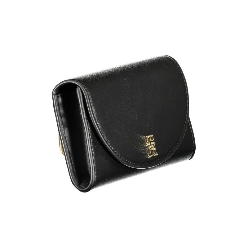Black Polyethylene Wallet Tommy Hilfiger