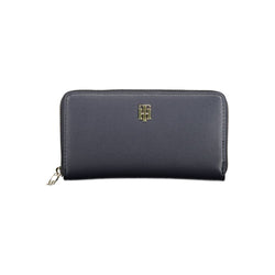 Blue Polyethylene Wallet Tommy Hilfiger