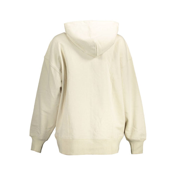 Beige Cotton Sweatshirt Calvin Klein