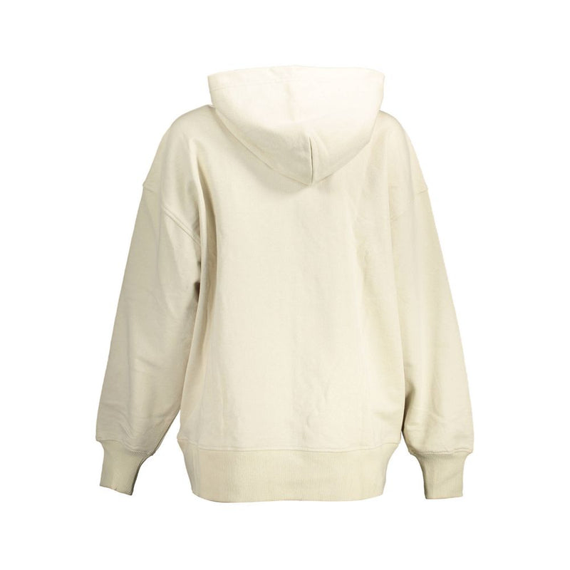 Beige Cotton Sweatshirt Calvin Klein