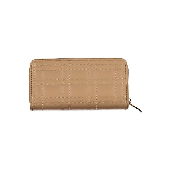 Beige Polyester Wallet Calvin Klein