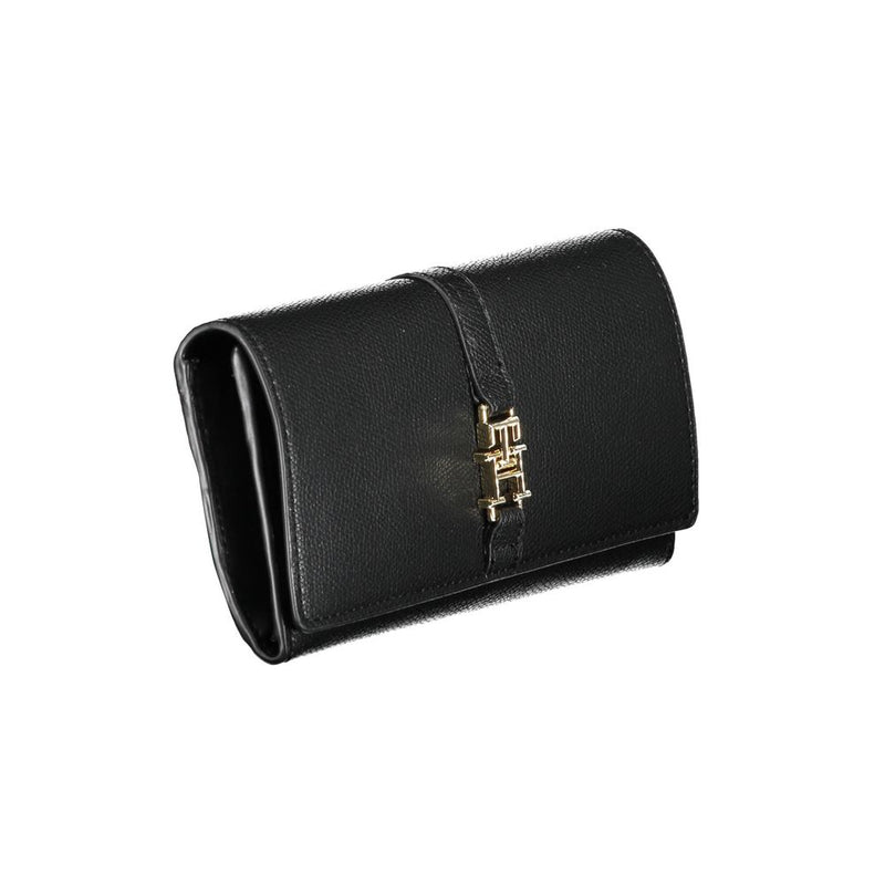 Black Polyethylene Wallet Tommy Hilfiger
