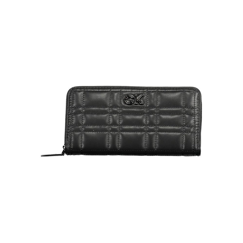 Black Polyester Wallet Calvin Klein