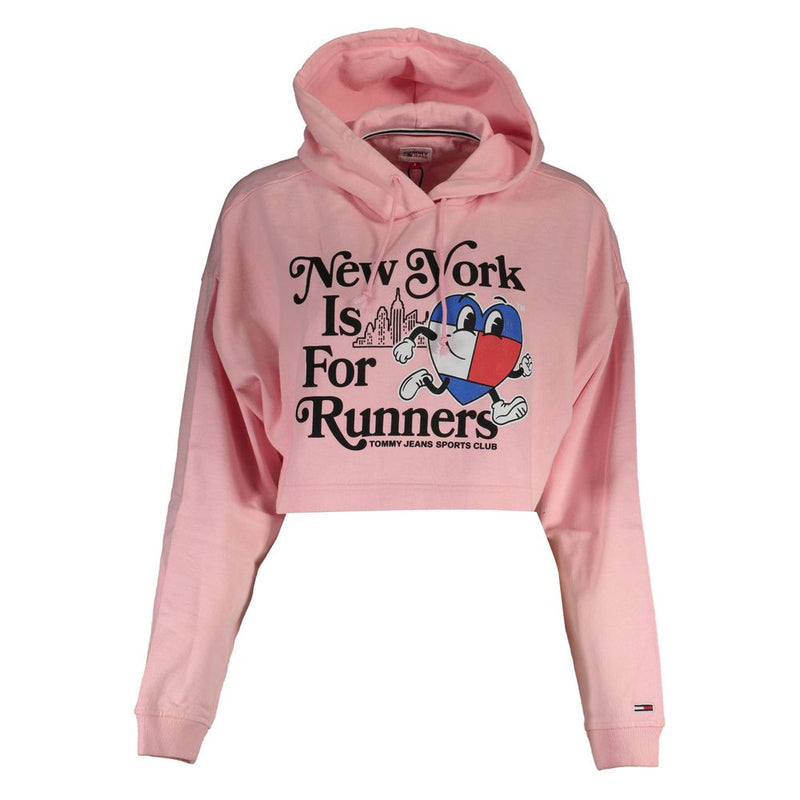Pink Cotton Women Sweater Tommy Hilfiger