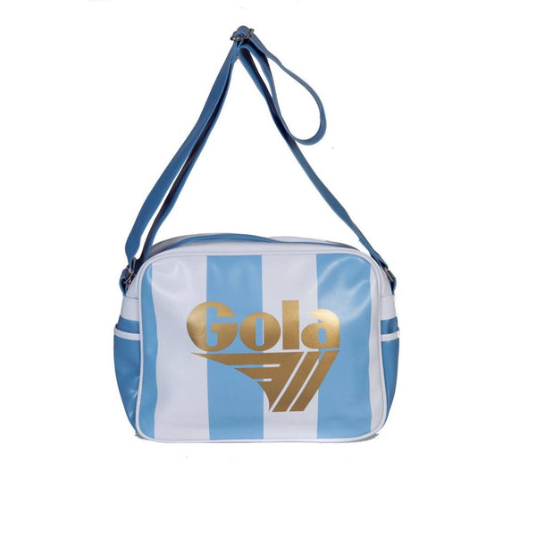 Blue Synthetic Handbag Gola