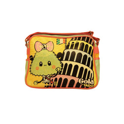 Green Synthetic Handbag Gola