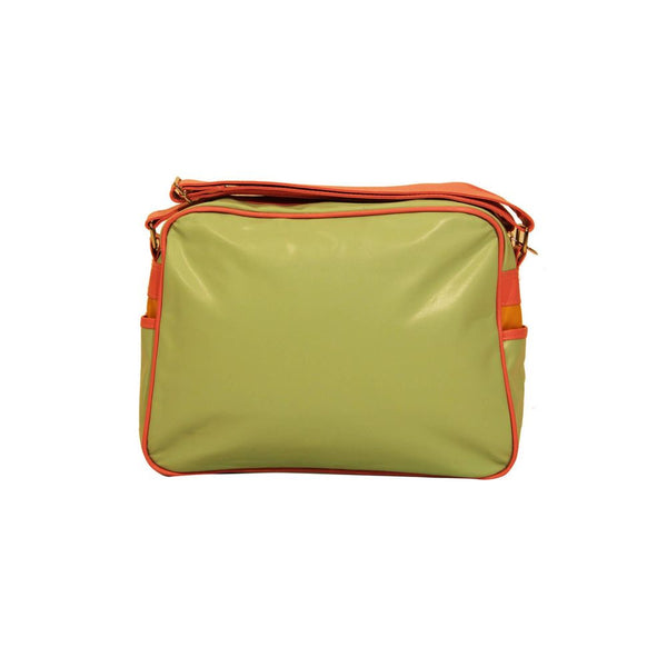 Green Synthetic Handbag Gola