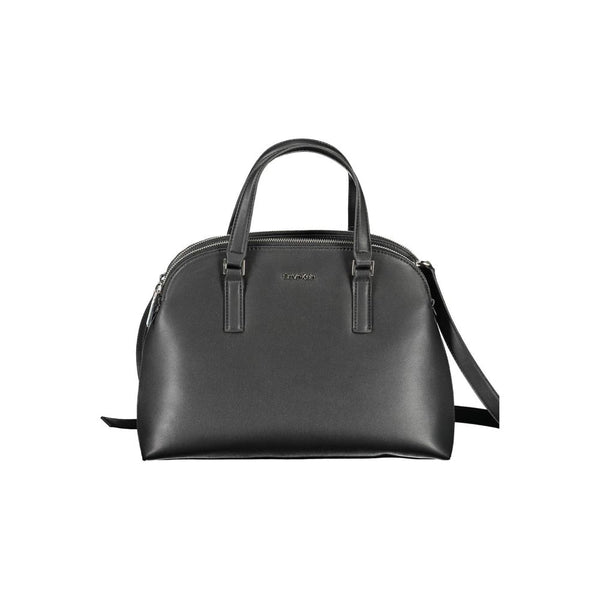 Black Polyester Handbag Calvin Klein