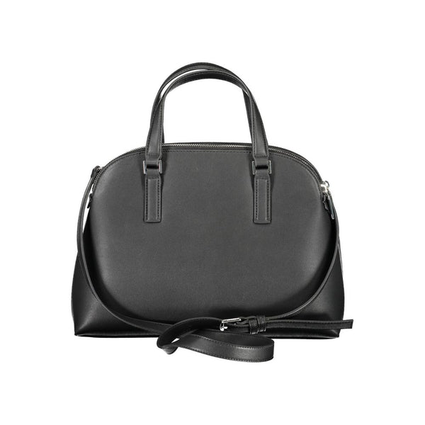 Black Polyester Handbag Calvin Klein