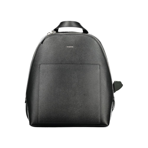 Black Polyethylene Backpack Calvin Klein